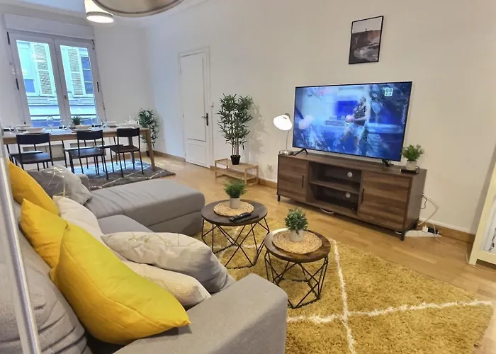 Appartamento Plein Centre 8pers 4ch 2sdb, Terrasse, Billard Roe *